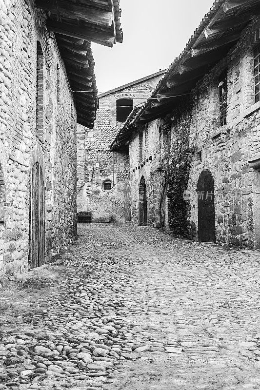 Ricetto di Candelo:中世纪村庄中的古街。